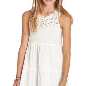Girls Billabong white dress